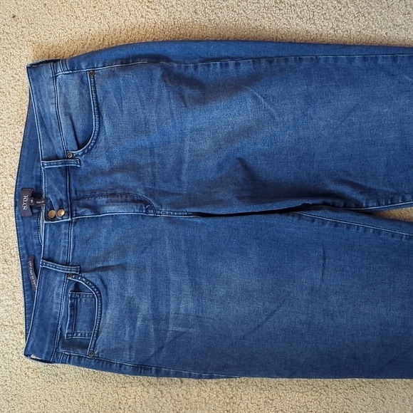 NYDJ Not Your Daughters Jeans Marilyn Straight Size 14 Long - Picture 5 of 9